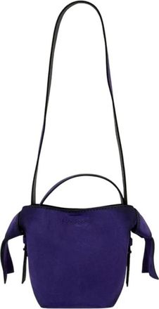 Acne Studios Mini Tas - Dames - Mini tas - Paars - ONE Size - Leer - Tassen