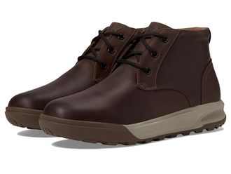 Florsheim Trail Mix Plain Toe Chukka Boot Mens Climbing Shoes Brown Crazy Horse : 10.5 M (D), Leather/Rubber
