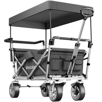 TecTake Garden Trolley Nico in Grey