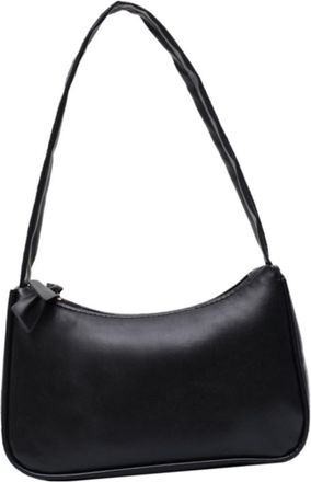 PartyKindom Fashionable PU Shoulder Bag Retro Chic Simple Design Lightweight Underarm Purse for Women Casual and Formal Occasions