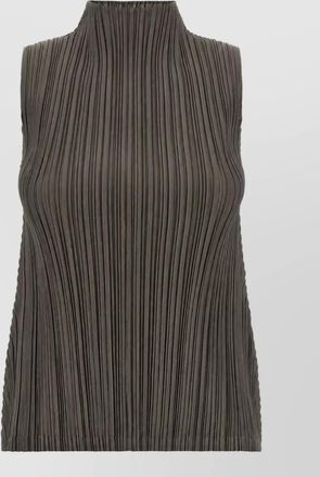 Pleats Please Issey Miyake mellow pleats blouse