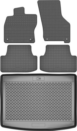 OEM Juego De Alfombrillas De Goma Para Audi A3 Sportback A Partir De 2020 + Alfombrilla Para El Maletero