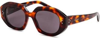 Celine Celine - Cl40319I 53A Zonnebrillen - Dames - Accessoires - Bruin - Maat: 52 MM