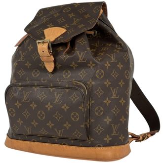Louis Vuitton Brown Monogram Backpack (Pre-Owned)