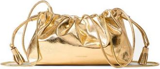 Veronica Beard Small Metallic Stash Bag in Gold at Nordstrom