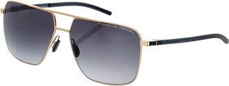 Porsche Design Square Zonnebrillen - unisex - Zonnebrillen - Zwart - 61 MM - Accessoires