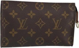 Louis Vuitton Pre-owned Clutches, female, Brown, Size: ONE SIZE Pre-owned Canvas Clutch