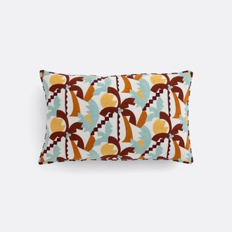 La Redoute Interieurs Rechthoekige kussenhoes 60x40 cm, katoen, SOLEY