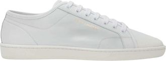 Saint Laurent Sneakers, male, White, Size: 10 1/2 US Gym Sneakers
