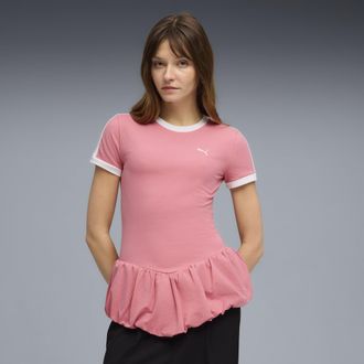 Puma T-shirt T7 Balloon da donna, Abbigliamento, Rosa, XL