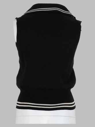 Vivienne Westwood Cotton Cashmere Blend Tank Top - Black