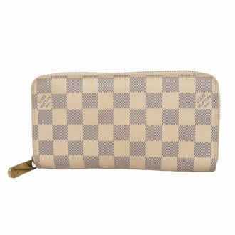 Louis Vuitton White Long Wallet (Bi-Fold) (Pre-Owned)
