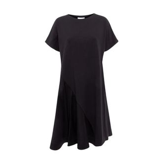 Alpha Studio Elegante Jurk - Dames - Korte kleedjes - Zwart - M - Kleedjes