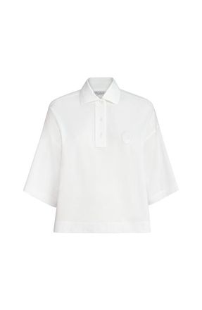 Brunello Cucinelli Piqu&eacute; polo shirt in White at Nordstrom, Size Xx-Small Eu
