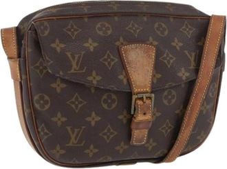 Louis Vuitton Pre-owned Cross Body Bags, female, Brown, Size: ONE SIZE Pre-owned Jeune Fille GM Shoulder Bag