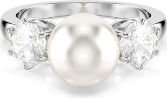 Swarovski Matrix Vrouwen Basismetaal Ring - Zilver 5689631