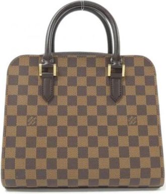 Louis Vuitton Borsa Triana Damier Pre-owned - - Pre-owned - Donna - Marrone - ONE SIZE