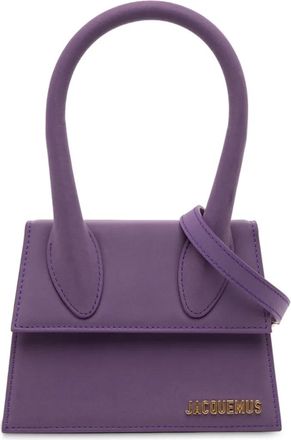 Jacquemus Borsa a tracolla Le Chiquito Moyen in pelle 2010-2025 - Viola