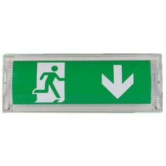 OEM L&aacute;mpara De Emergencia Led Con Bater&iacute;a De Respaldo De Hasta 3 Horas, Clase De Protecci&oacute;n: Ip 65, Se&ntilde;al De Salida/emergencia, Se&ntilde;al Iluminada, Brillante