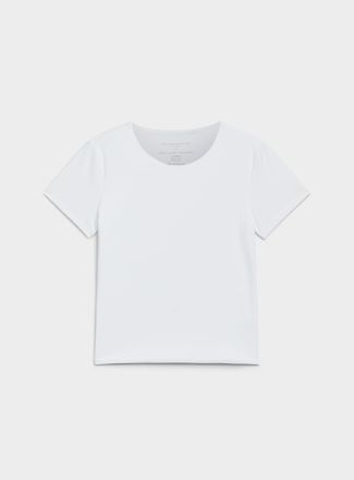 Contemporaine Womens Second-skin short-sleeve crew-neck T-shirt