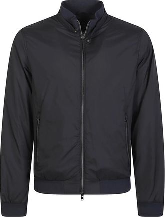 Herno Ecoage Bomberjack - Heren - Bomber jackets - Blauw - M - Jassen