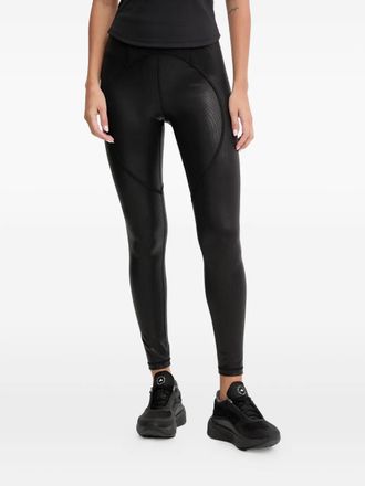 adidas by Stella McCartney Leggings con logo - Nero