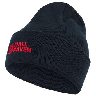 Fj&auml;llr&auml;ven Vardag Beanie M&uuml;tze - Unisex | schwarz/blau