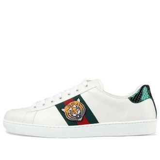 Gucci Ace Embroidered Tiger 457132-02JP0-9064