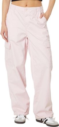 Levi's 94 Baggy Cargo Pants Womens Chalk Pink Loose Fit Mid Rise GBO3952