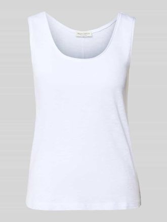 Marc O'Polo Regular Fit Top aus reiner Baumwolle in Weiss, Gr&ouml;&szlig;e XL