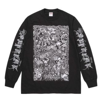 SUPREME SS26 Wombat L/S T-Shirt Black SUP-SS26-013-BLK