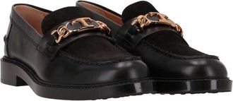 Tod's Womens Black Loafer, Size 7.5