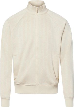 Lacoste Americane Zip-Up Geometric Embossed Jacket