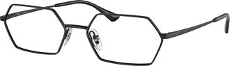 Ray-Ban YEVI Demo Hexagonal Unisex Eyeglasses RX6528 2503 56