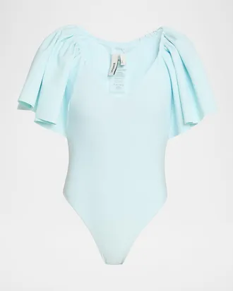 SIMKHAI Cassidie Flutter One-Piece Swimsuit