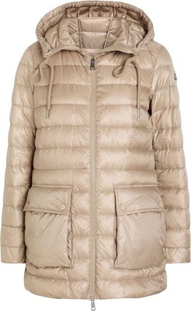 Moncler Jasmin Padded Hooded Shell Parka - Beige - 4 (UK 16 / XL)