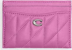 Coach Essential Card Case With Pillow Quilting