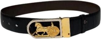 Celine Pre-owned Vintage Riem - Dames - Vintage Accessoires - Zwart - ONE Size - Leer - Vintage