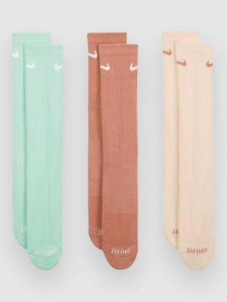 Nike Everyday Plus Cush Crew 3P Socks estampado