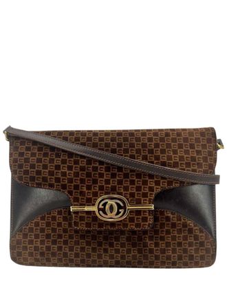 Gucci Brown Suede Shoulder Bag (Authentic Pre-Loved)