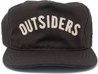 Ampal Creative Unisex Outsiders Strapback Cap In Black