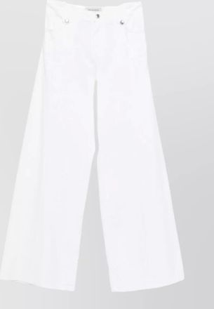 Ermanno Scervino high waist denim trousers wide leg