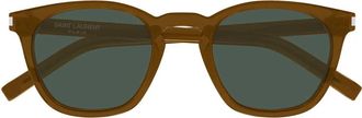 Saint Laurent Sunglasses Sl 28 057 Brown/Green Unisex