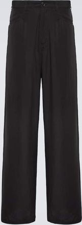 Balenciaga High-rise wide-leg pants