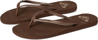 Roxy Antilles II Womens Wedge Shoes Dark Brown : 10 M, Rubber