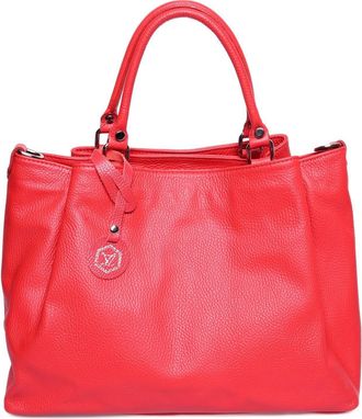 Luisa Vannini Rood Rundleer Tas