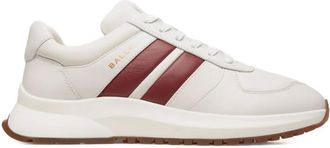 Bally Sneakers Darsyl a righe - WHITE/B.RED/WHITE
