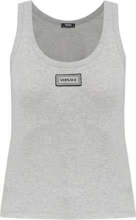 Versace T-shirt con etichetta - Grigio