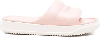 Moncler Sliders, female, Pink, Size: 10 US Altive Slides