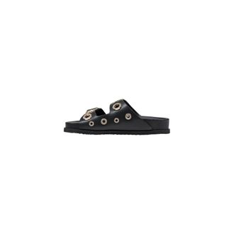 Alviero Martini 1A Classe Sliders, female, Black, Size: 10 US Slipper H30